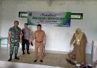 Babinsa Posramil Ngariboyo Hadiri Sosialisasi Penyakit TBC dan Penyakit Mata dari Puskesmas Ngariboyo   