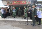 Kasdim 0804/Magetan Pimpin Upacara Pemakaman Militer Almarhum Serma Esy Sugiharto